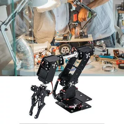 $122.17 • Buy 6DOF Multi-DOF Robot Mechanical Arm Clamp Claw Kit W/ MG996 Steering Gear Parts