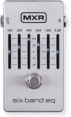 MXR Six Band EQ Guitar Effects Pedal • $154.22