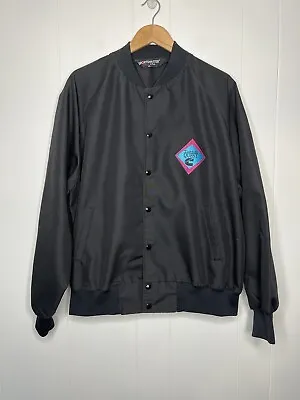 Vintage Mopar Dodge Cummins Diesel Quest Logo Jacket Black Mens XXL USA Made EUC • $85