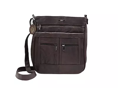 Office Flight Messenger Utility Shoulder Bag Cross Body Handbag Small Work Bag • £27.99