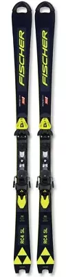 2024 Fischer RC4 World Cup SL Jr Skis W/ Race Plates • $299.99