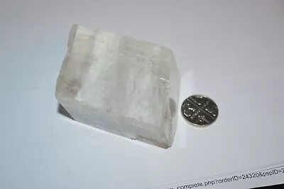 Iceland Spar Mineral Sample - 147g     A2449 • £6.75