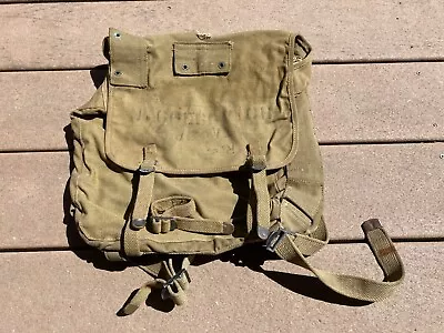 WW2 US Army USMC Marine Corps P1941 P41 Upper Pack Backpack Field Gear Equipment • $329.99