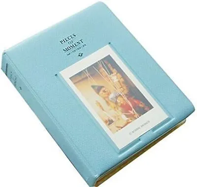 PAT Blue 3 Inch Pockets Display Album For Fujifilm Instax Polaroid Mini 25s 50s • £15.32