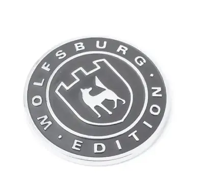 £38.25 • Buy New Genuine Vw Touareg Side Wolfsburg Edition Badge Emblem 561853688dyms