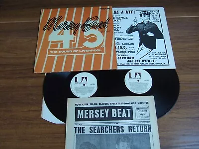 Mersey Beat 1962-64 /sound Of Liverpool Dbl Lp + Newspaper Usd 305/6  Ex • $24.89