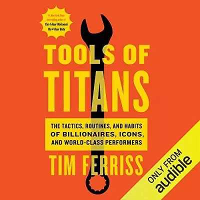 $9.99 • Buy AUDIOBOOK Tools Of Titans By Tim Ferriss