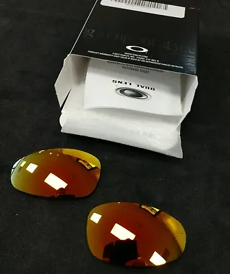 Oakley Juliet Fire Iridium​ Authentic Polarized Oem Cut Replacement Lenses • $130