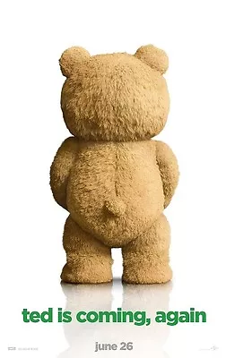 TED 2 - 2015 Orig D/S 27x40 Advance  A  Movie Poster- MARK WAHLBERG LIAM NEESON • $19.99