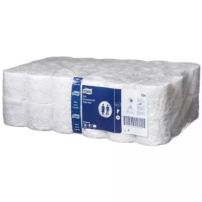 $48.98 • Buy Tork Soft Toilet Roll 2ply 48 X 400 Sheets Toilet Papers Tissue Wipes