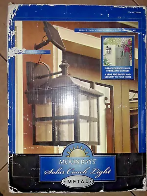 MOONRAYS Solar Coach Light Lantern ~LED~ • $20