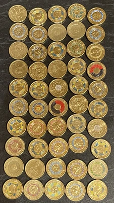 $157.50 • Buy Australia $2 Bulk Lot Coins  $100 Dollars Total Value Circulated