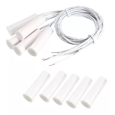 5pcs RC-35 NC Recessed Wire Door Contact Sensor Alarm Magnetic Reed Switch • $11.99