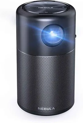 Anker NEBULA Capsule Smart Wi-Fi Mini Portable Projector 100 ANSI Lumen 100 Inch • £99.99