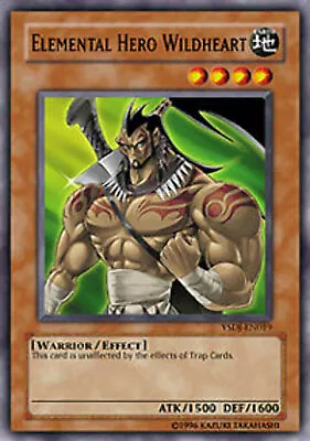 £1.99 • Buy Elemental Hero Wildheart - YSDJ-EN019 - Common - 1st Edition - YuGiOh LP