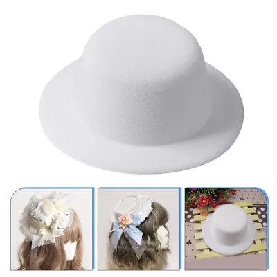  4 Pcs DIY Tops Hats Decorative Clip Mini Miniature Baby Small Dress • $10.18