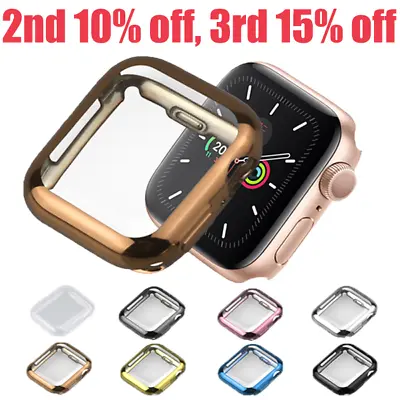 $5.75 • Buy For Apple Watch Ultra 8 7 6 SE 5 4 3 2 Full TPU Screen Protector40 44 38 42 49mm