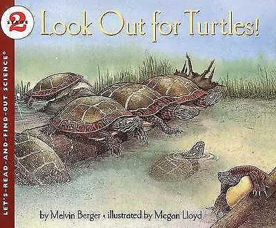 Look Out For Turtles; Let's-Read-And-Fi- Paperback 9780064451567 Melvin Berger • £7.50