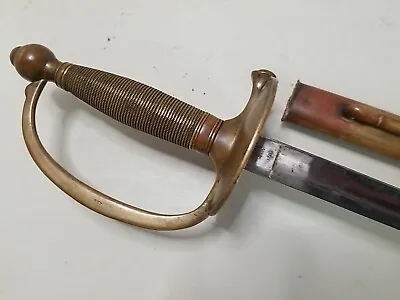 Ames Civil War Model 1840 NCO Sword W/Scabbard - 1862 • $495