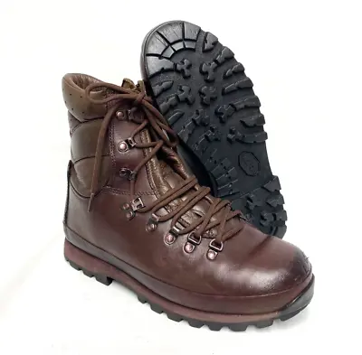 Boots Altberg 9 Medium Defender High Liability Male Brown Genuine Military Used • $69.46