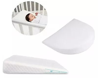 £12.99 • Buy Baby Wedge Pillow Anti Reflux Colic Cushion Pram Crib Cot Flat All Shape & Sizes