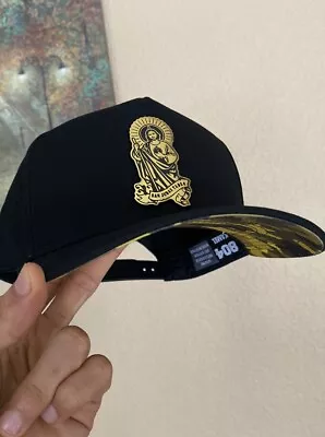 Flatbill SnapBack Hat Custom Gorra Bélica Caps San Judas Tadeo Mexico Kamel 804 • $25