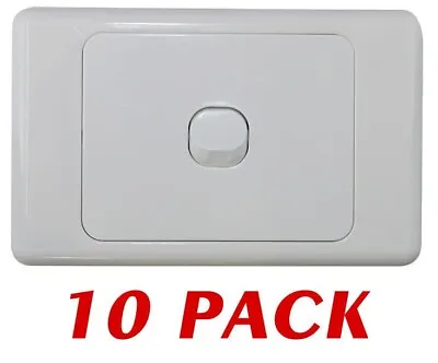 10 X 1 Gang Single Wall Switch - 2 Way Switching - Electrical Light Switch • $20