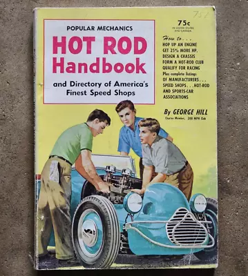 1954 Hot Rod Handbook How To FLATHEAD Ford Chevy GMC 6 Ardun Bonneville Blowers • $0.54