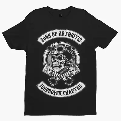 Sons Of Arthritis T-Shirt -  Adult Humour Funny Film TV Motorcycle Bikers • £11.99