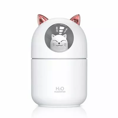 Air Humidifier USB Aroma Essential ED Night Lamp Air Purifier 300ml Mist Maker   • $51.49