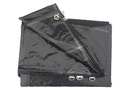 DeWitt Black Stallion Black Truck Tarp 6.0 Oz. (Multiple Sizes) • $30