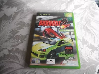 Xbox Burnout 2 Point Of Impact • £12.95