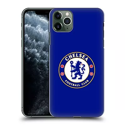 OFFICIAL CHELSEA FOOTBALL CLUB HARD BACK CASE FOR APPLE IPHONE PHONES • £6.98