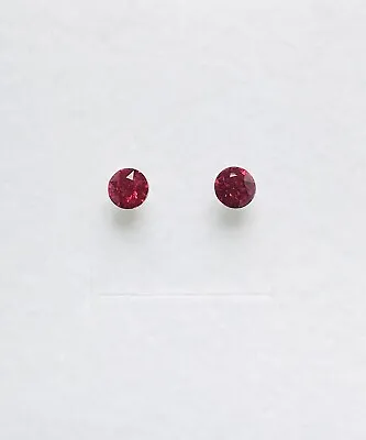 Stunning Ruby Red Swarovski Crystal Elements Studs 8mm • £5.99