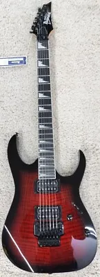 Ibanez RG Series Model RG320FATRB Electric Guitar Transparent Red Burst • $399.99