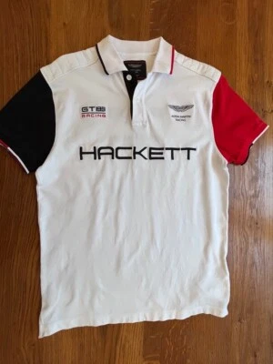 £24.50 • Buy Aston Martin Polo Shirt By Hackett, Medium