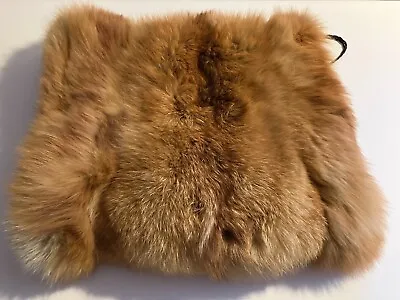 Vintage Red Fox Fur Combination Muff/Purse • $59.99