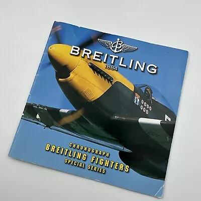£39.99 • Buy Breitling Navitimer Fighter Special Edition Watch Booklet