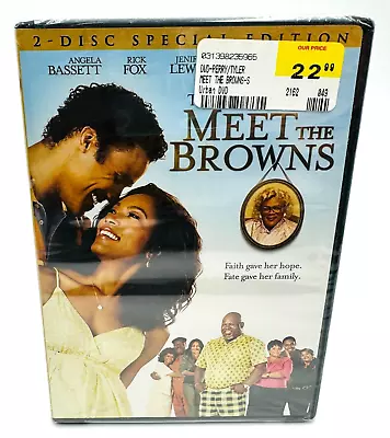 Tyler Perry's Meet The Browns DVD 2008 Comedy Special Edition NEW FACTORY SEALED • $9