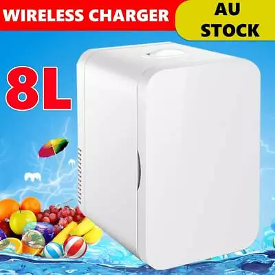 $56.45 • Buy 8L Mini Portable Fridge Car Home Drinks Beer Cooler Bar Freezer Ice Cosmetics