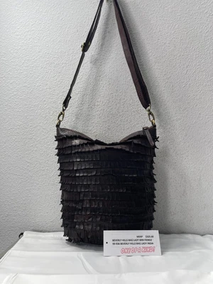 $99 • Buy BEVERLY HILLS BAG LADY INDIA -$173.00 -MSRP $325.00-1 Of A Kind-FRINGE HAND Made