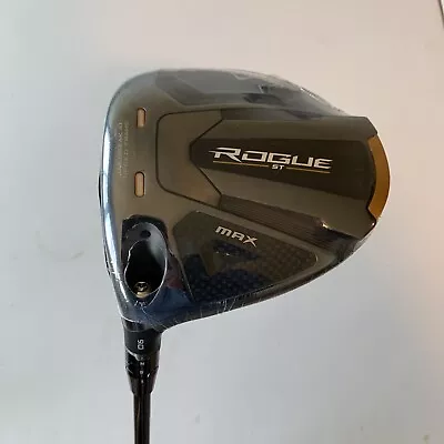 NEW LH Callaway Rogue ST Max 9* Driver Hazardus Black 60g Regular Flex  • $40