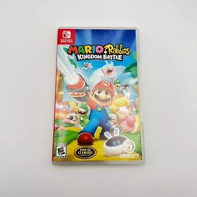 Mario + Rabbit's Kingdom Battle (Nintendo Switch 2017) Tested And Working • $9.99