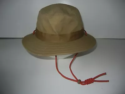 REI CO-OP Brown WIDE BRIM PACKER HAT Summer Hike Hunting Fishing Sun Cap Sz L/XL • $29.99