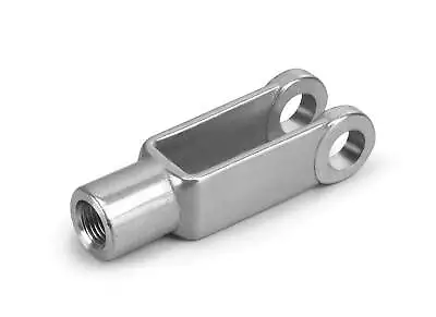   Clevis Female 3/8-24 RH 0.375 Pin HolesM-280380-ZCHFx3 • $10.99