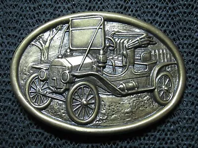 FORD MODEL A ANTIQUE CLASSIC CAR BELT BUCKLE! VINTAGE! RARE! AVON! 1980s! USA!  • $14.99