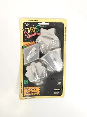 Mirro Cookie Cutter  Kooky Cutters  Aluminum 7 Piece Kids Sizes! K-8613 New  • $18.19