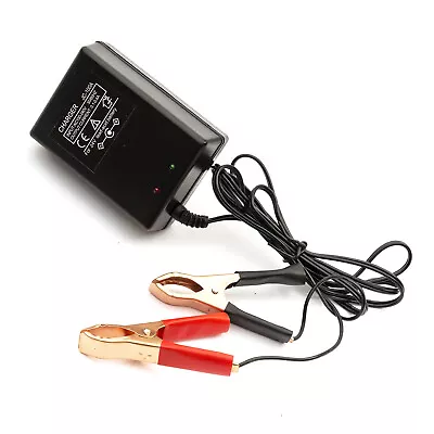 24v Electric Scooter Lead Acid Battery Charger Smart Trickle 0.4 Amp UK Plug • £9.99