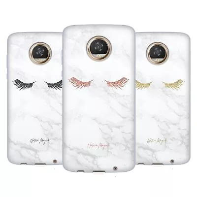 Official Nature Magick Marble Glitter Eyelashes Gel Case For Motorola Phones • $19.95