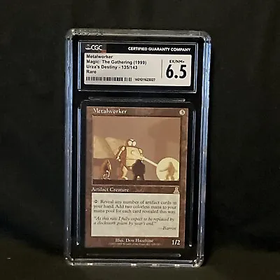 Metalworker Urza’s Destiny EX/NM+ CGC (3027) Grade 6.5 Magic The Gathering | MTG • $149